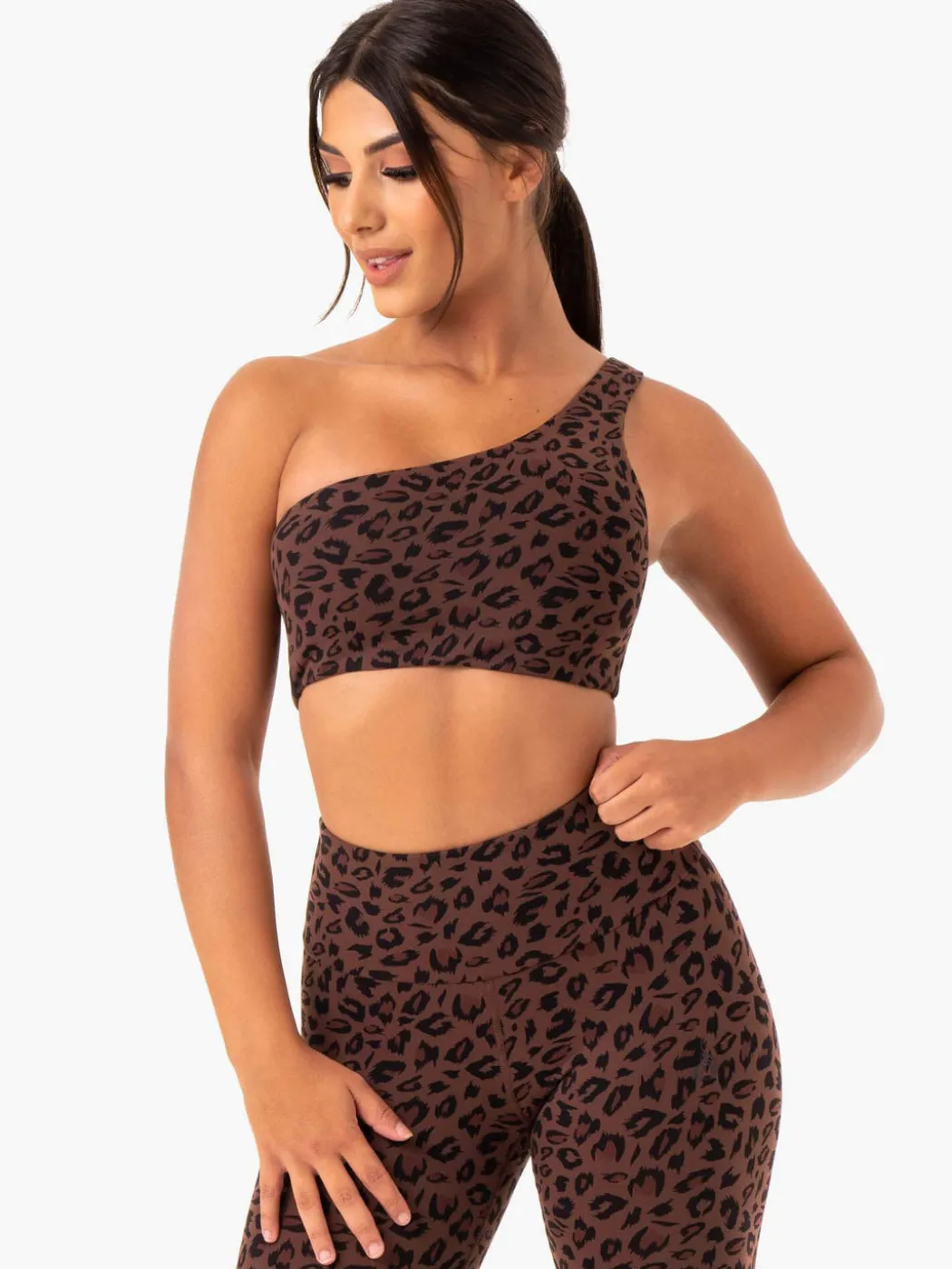 Adapt One Shoulder Sports Bra