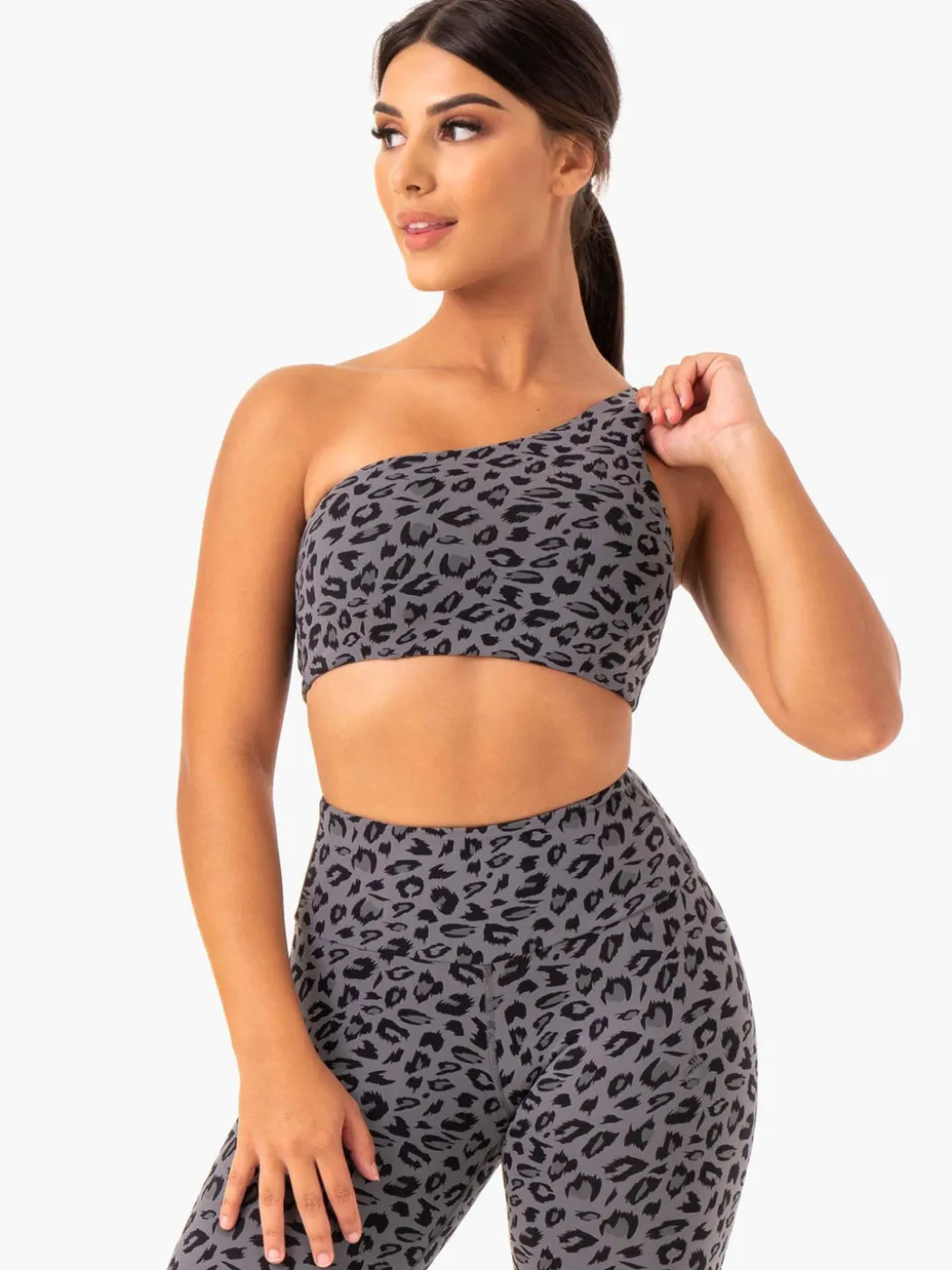 Adapt One Shoulder Sports Bra