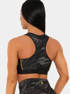 BFCAMO Zip Up Sports Bra