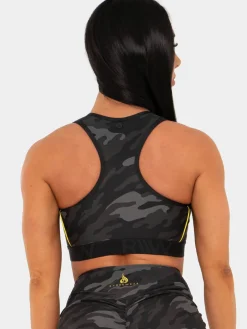 BFCAMO Zip Up Sports Bra