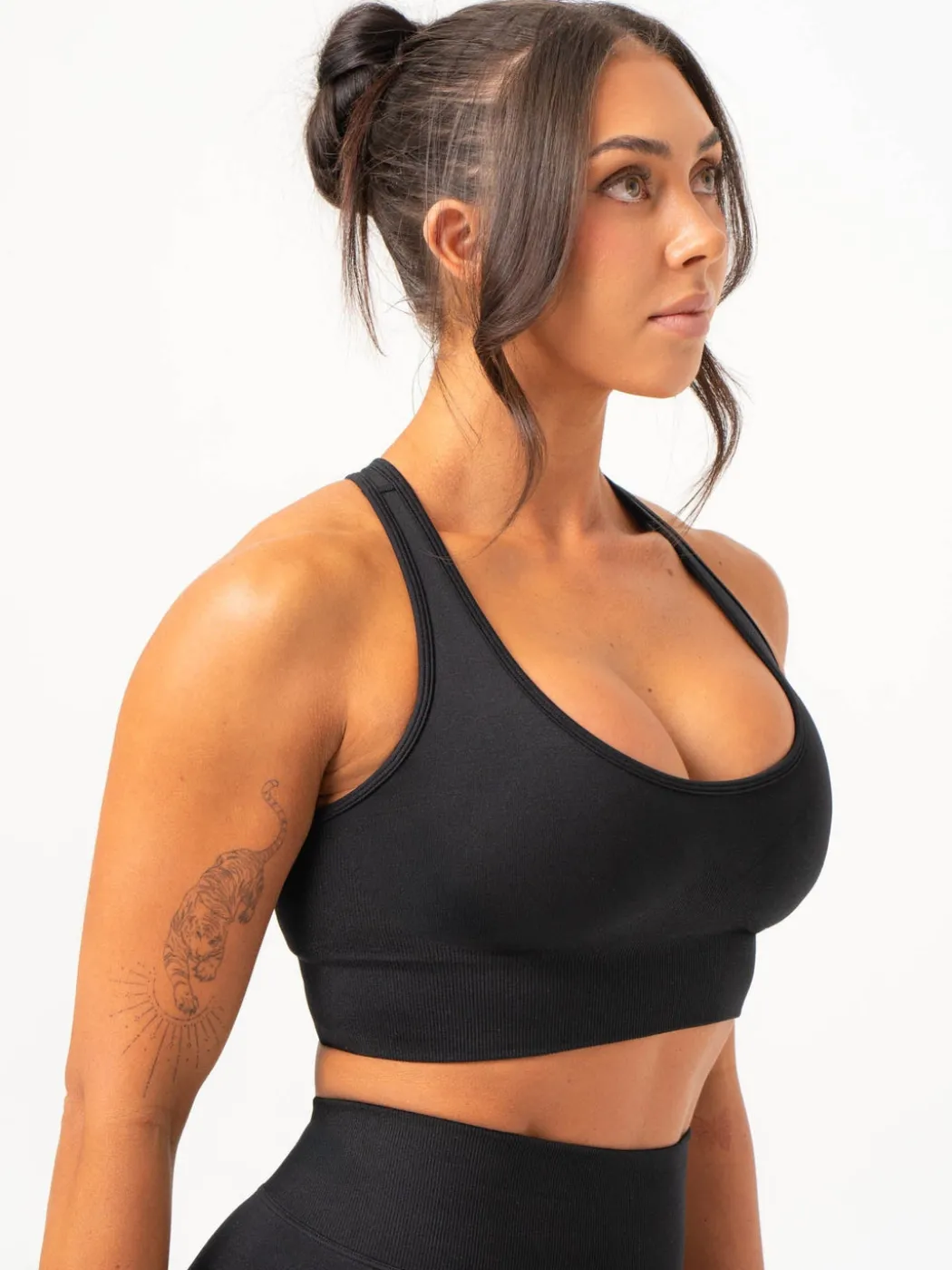 Cross Back Seamless Bra