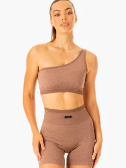 Excel Seamless One Shoulder Sports Bra