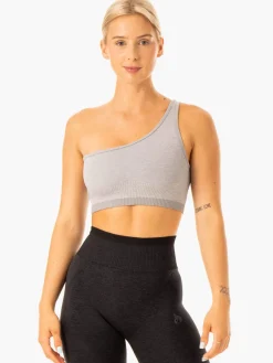 Excel Seamless One Shoulder Sports Bra