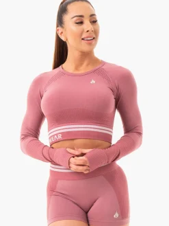Freestyle Seamless Long Sleeve Crop