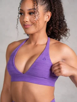 Icon V Neck Sports Bra