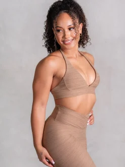Icon V Neck Sports Bra