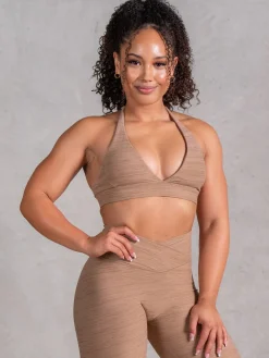 Icon V Neck Sports Bra