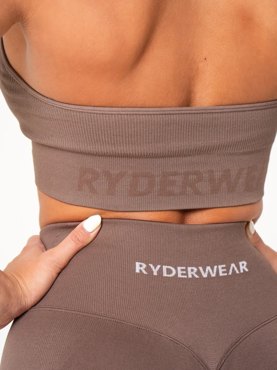 Lift Rib Seamless Halter Sports Bra