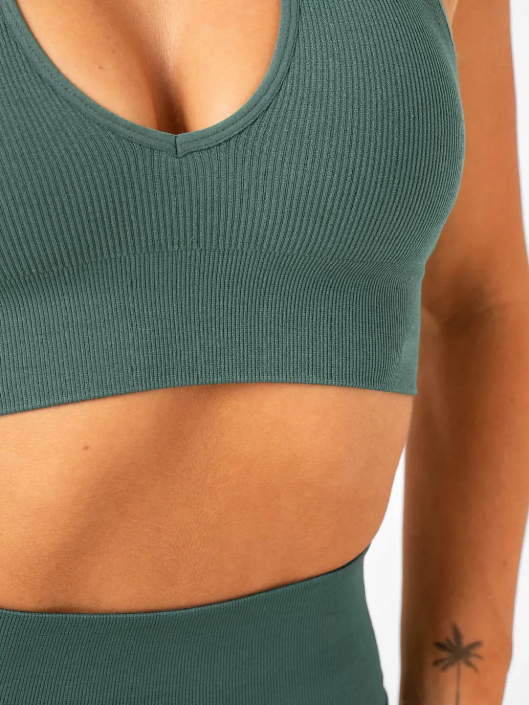 Lift Rib Seamless Halter Sports Bra