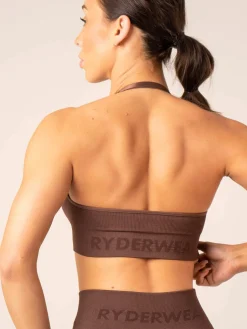 Lift Rib Seamless Halter Sports Bra