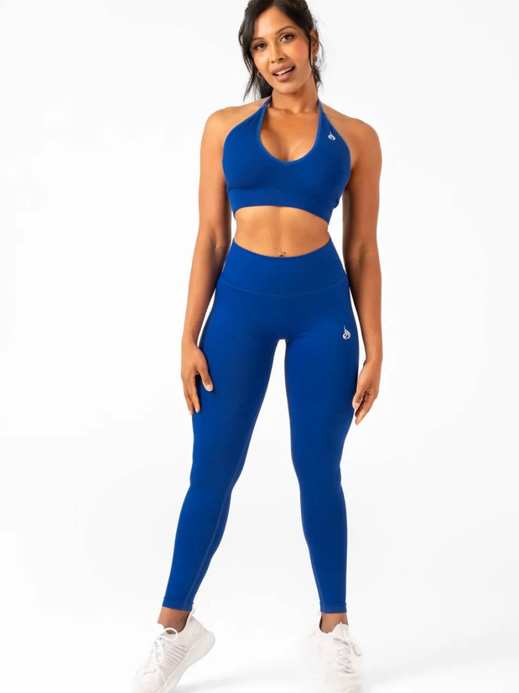 Lift Rib Seamless Halter Sports Bra