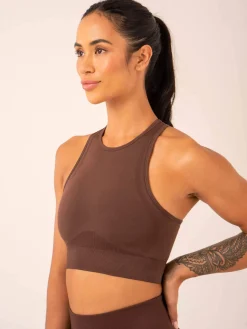 Lift Seamless High Neck Sports Bra