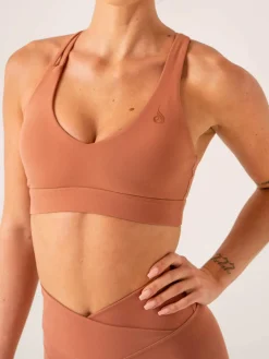 Momentum V-Neck Sports Bra
