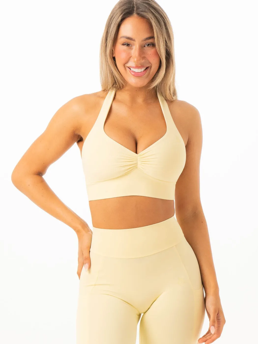 NKD Scrunch Halter Bra