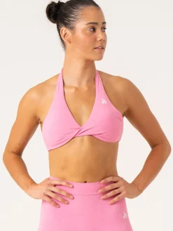 NKD Stonewash Halter Sports Bra