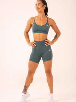 Stonewash Scrunch Seamless Shorts