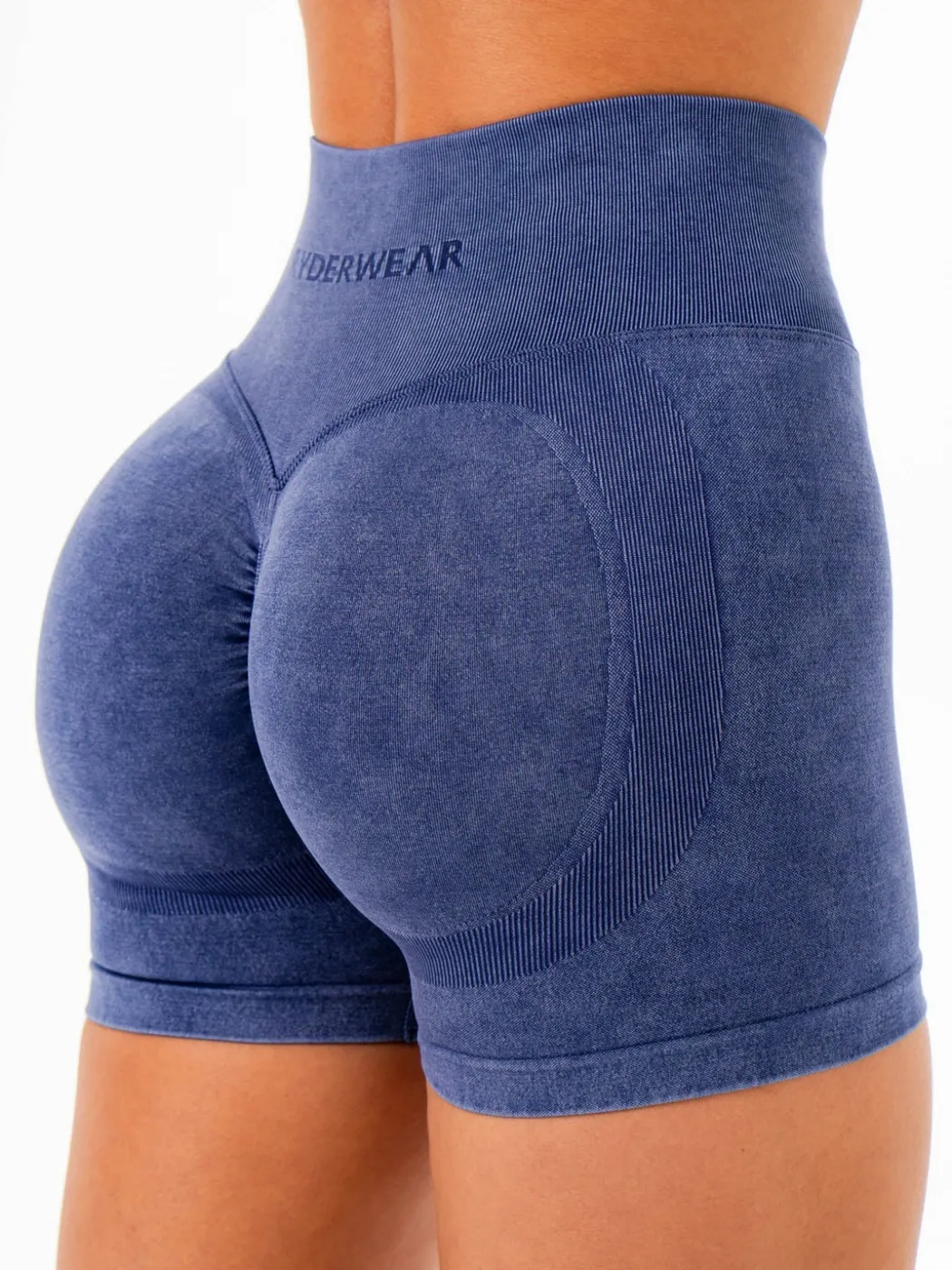 Stonewash Scrunch Seamless Shorts