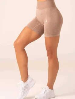 Stonewash Scrunch Seamless Shorts