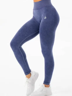 Stonewash Scrunch Seamless Leggings