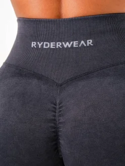 Stonewash Scrunch Seamless Shorts