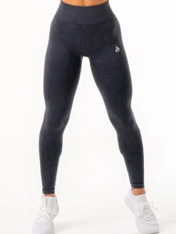 Stonewash Scrunch Seamless Leggings