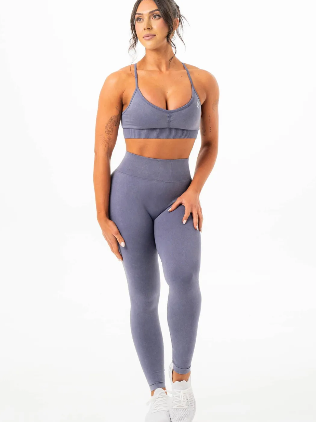 Stonewash Scrunch Seamless Leggings