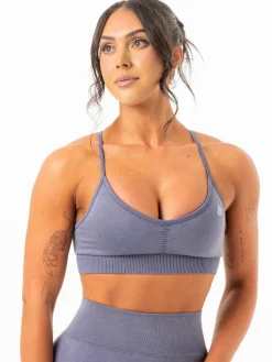 Stonewash Seamless Sports Bra