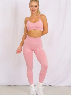 Stonewash Seamless Sports Bra