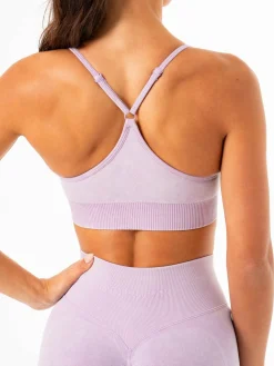 Stonewash Seamless Sports Bra
