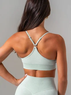 Stonewash Seamless Sports Bra