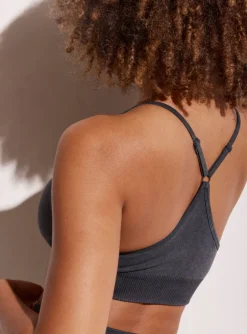 Stonewash Seamless Sports Bra