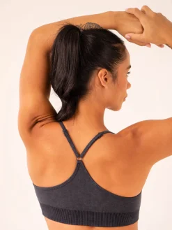 Stonewash Seamless Sports Bra