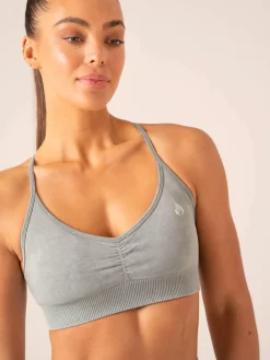 Stonewash Seamless Sports Bra