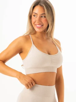 Stonewash Seamless Sports Bra