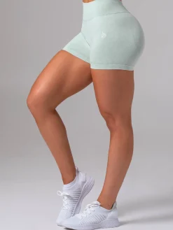 Stonewash Seamless V Back Shorts