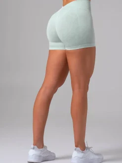Stonewash Seamless V Back Shorts