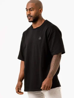 Throwback Oversized Fleece T-Shirt