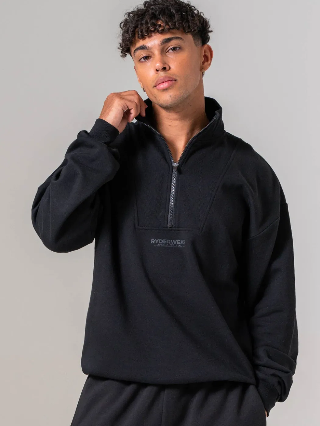 Unisex Fleece Half Zip